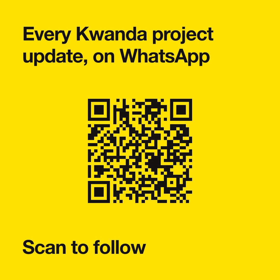 A square post for the WhatsApp channel